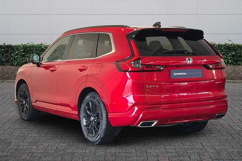Used Honda CR-V Advance 184 HP (135 kW) 2024 Crystal red SUV