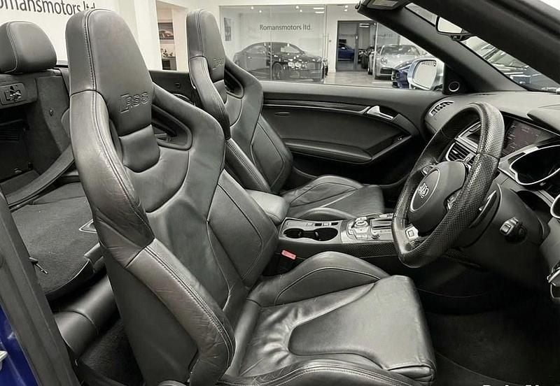 Used Audi RS5 Advanced 450 HP (330 kW) 2015 Blue Cabriolet