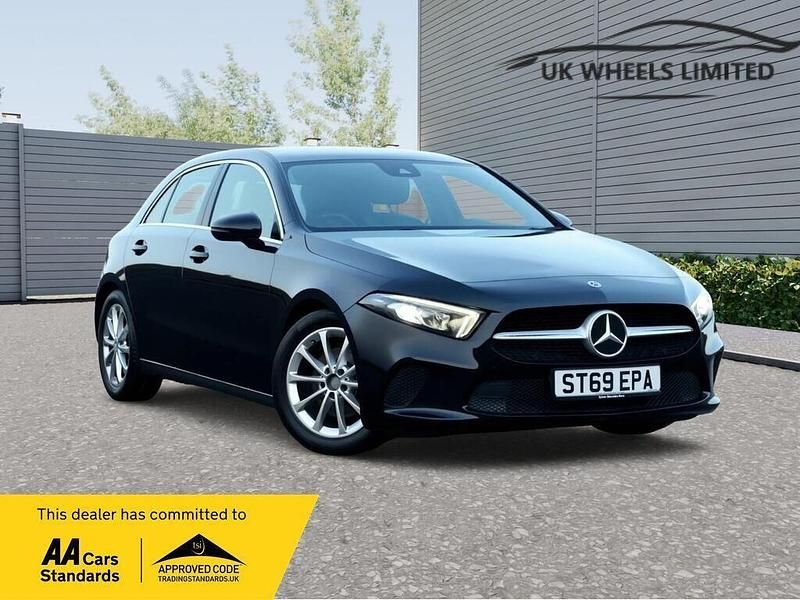 Used Mercedes A200 163 HP (119 kW) 2019 Black Hatchback