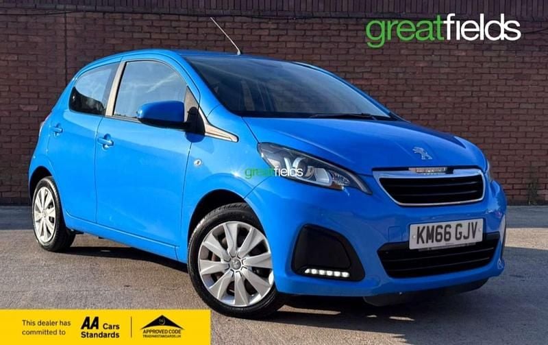 Blue Used 2016 Peugeot 108 Active Hatchback | £4,995 (Fair price) - Image 1/4