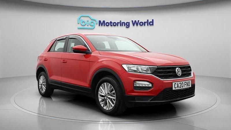 Used VW T-Roc S 115 HP (84 kW) 2020 Red SUV