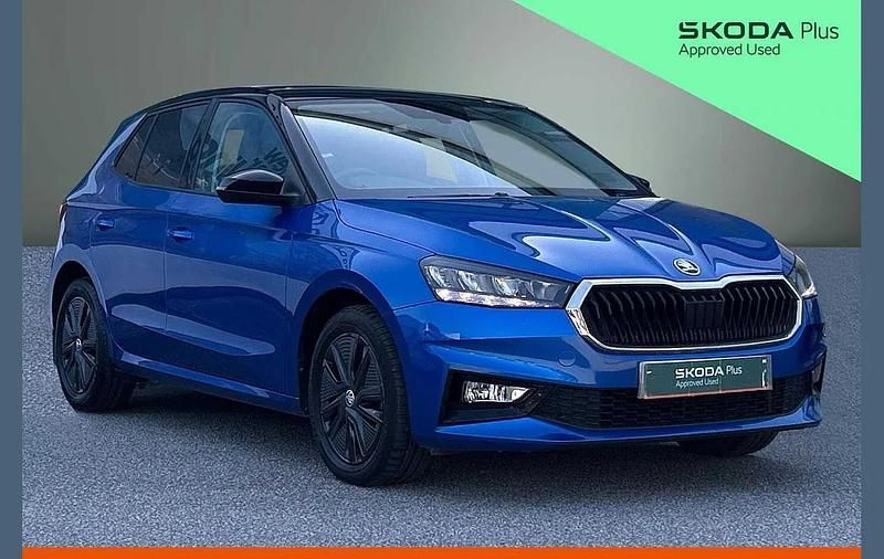 Used Skoda Fabia Colour Edition 108 HP (79 kW) 2023 Blue Hatchback