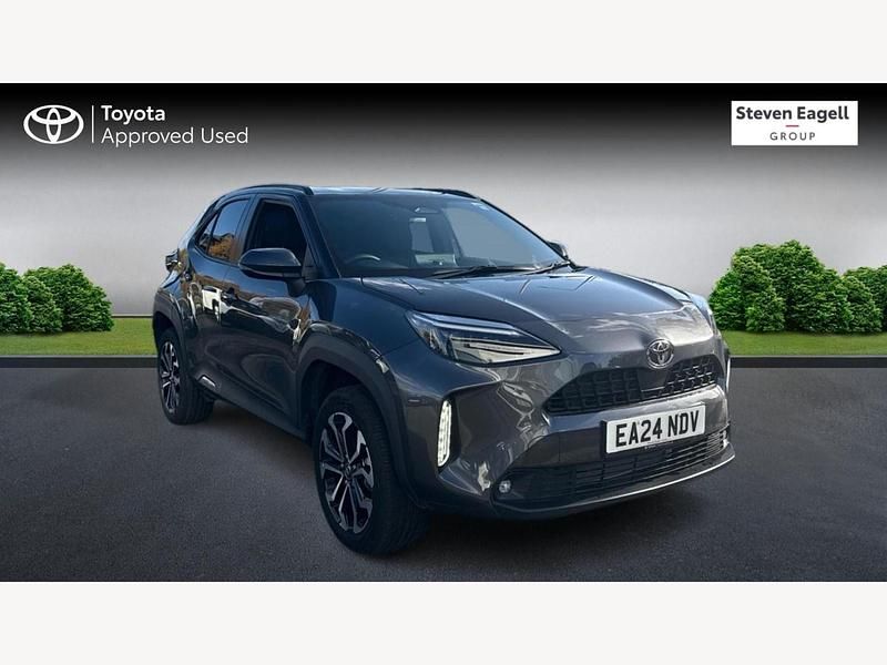Grey Used 2024 Toyota Yaris Hybrid Design Hatchback | £23,466 (Expensive) - Image 1/3
