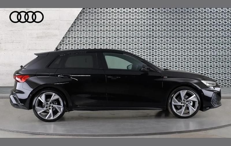 New Audi A3 Black Edition 204 HP (150 kW) 2025 Black Hatchback