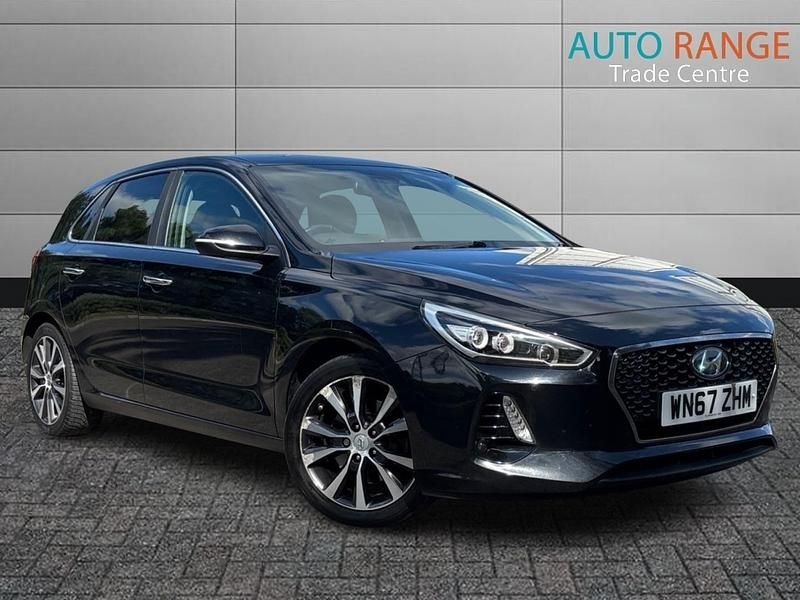 Black Used 2017 Hyundai i30 Premium Hatchback | £7,691 (Expensive) - Image 1/4