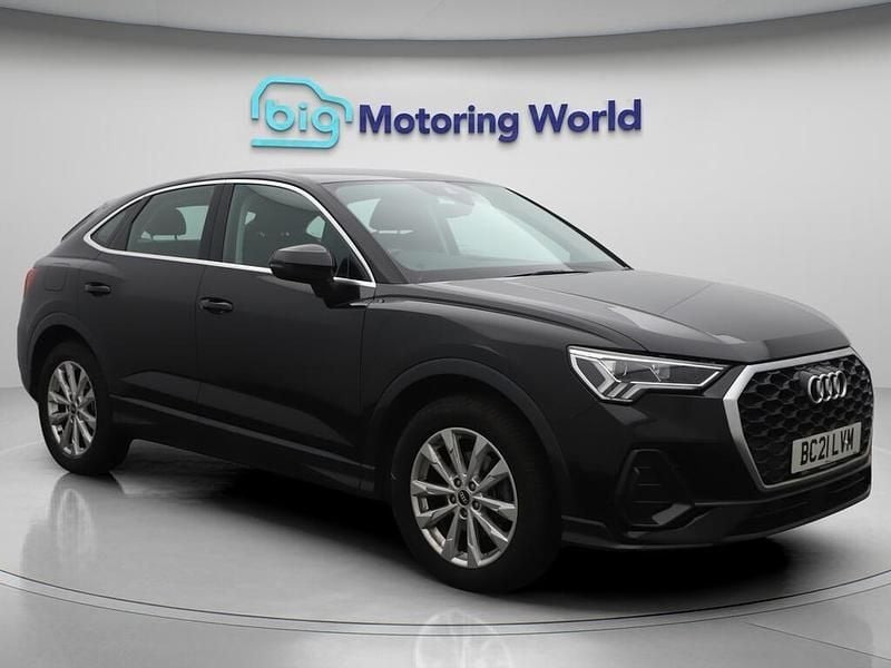Black Used 2021 Audi Q3 Sportback Sport SUV | £20,200 (Fair price) - Image 1/4