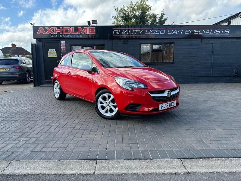Used Vauxhall Corsa 75 HP (55 kW) 2016 Red Hatchback