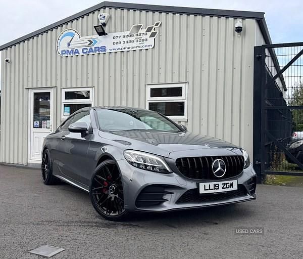 Grey Used 2019 Mercedes C200 AMG line Coupe | £19,995 (A bit pricey) - Image 1/4