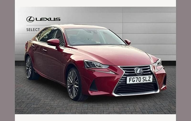 Used Lexus IS300h 223 HP (164 kW) 2020 Red Sedan