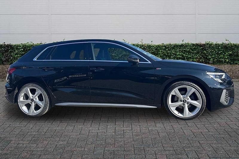 Used Audi A3 S-Line 150 HP (110 kW) 2023 Black Sedan