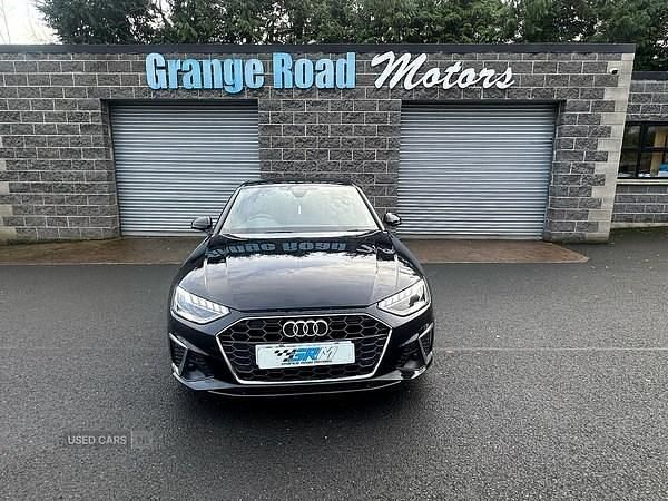 Used Audi A4 S-Line 163 HP (119 kW) 2021 Black Sedan