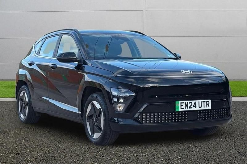 Black Used 2024 Hyundai Kona Advanced SUV | £21,495 (Fair price) - Image 1/1