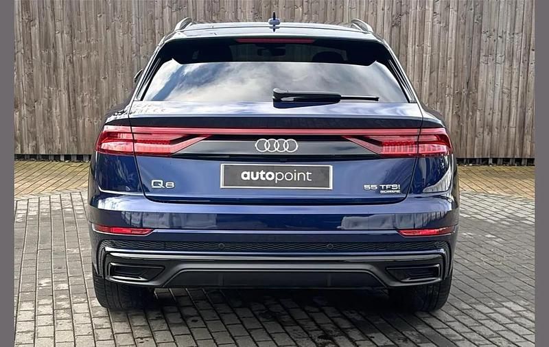 Used Audi Q8 Black Edition 334 HP (245 kW) 2022 Blue SUV