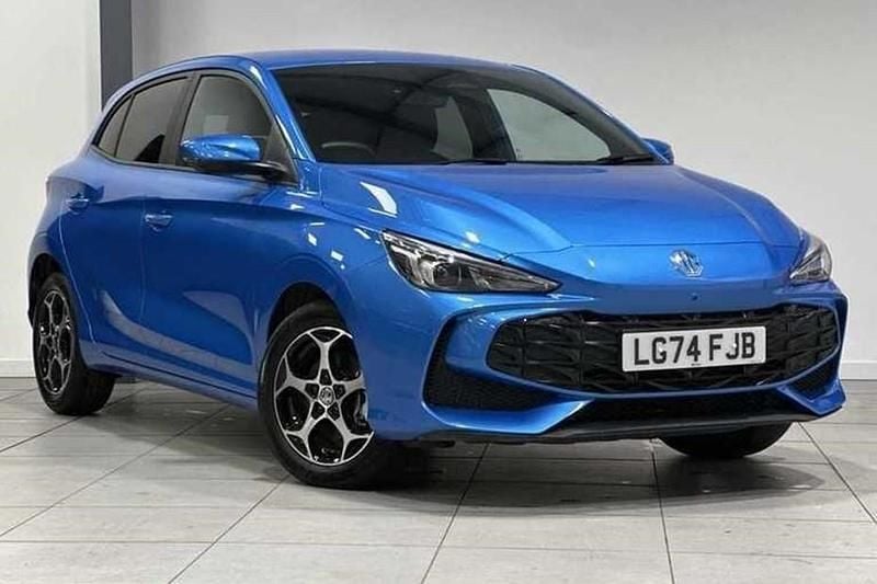 Used MG MG3 Trophy 194 HP (142 kW) 2025 Blue Hatchback