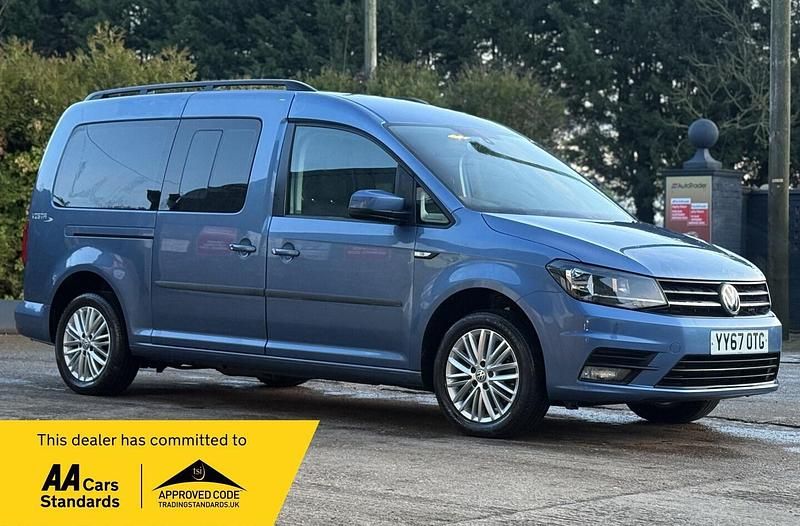 Blue Used 2017 VW Caddy Maxi MPV | £12,490 (Fair price) - Image 1/2