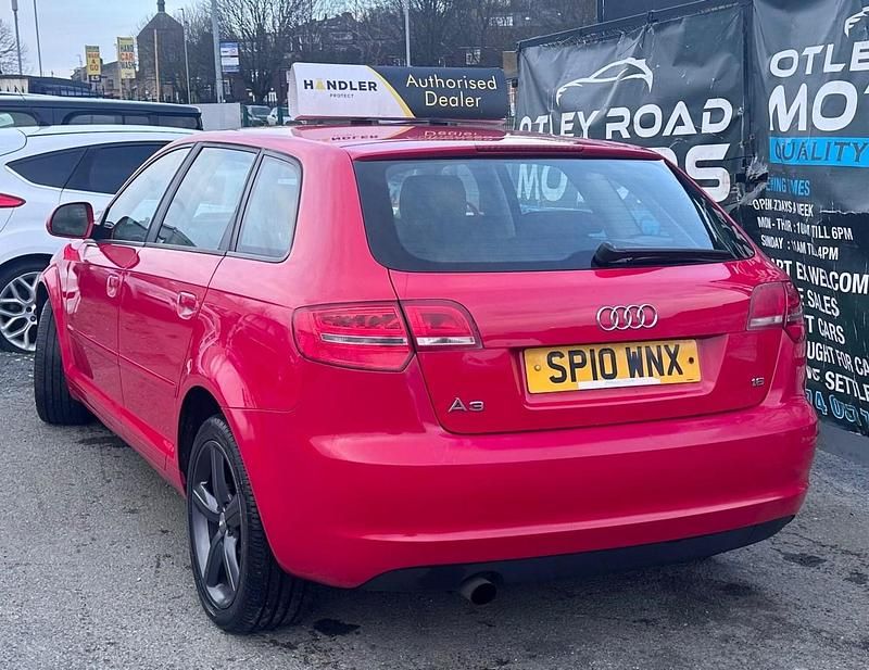 Used Audi A3 Sportback Comfort 2010 Red Hatchback