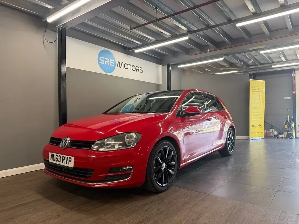 Used VW Golf VII GT 150 HP (110 kW) 2013 Red Hatchback