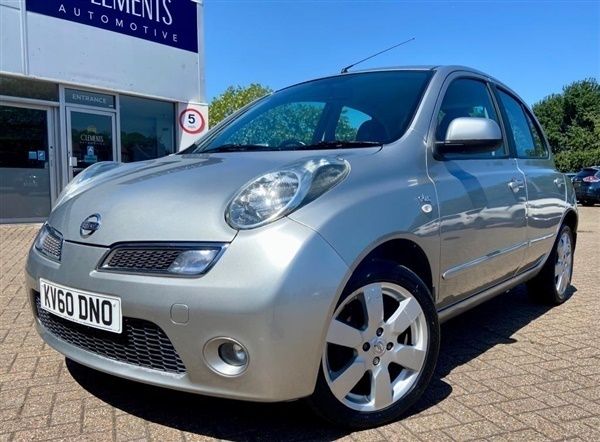 Silver Used 2010 Nissan Micra N-TEC Hatchback | £6,390 (Fair price) - Image 1/1