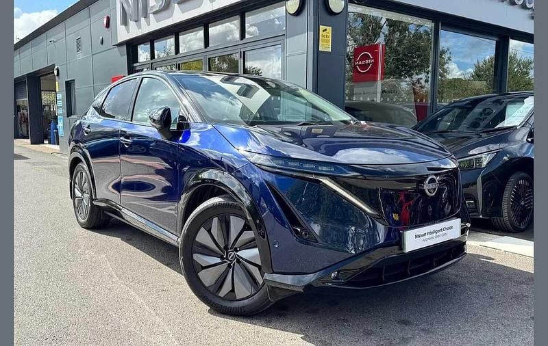 Blue Used 2024 Nissan Ariya Evolve SUV | £34,950 (Expensive) - Image 1/4