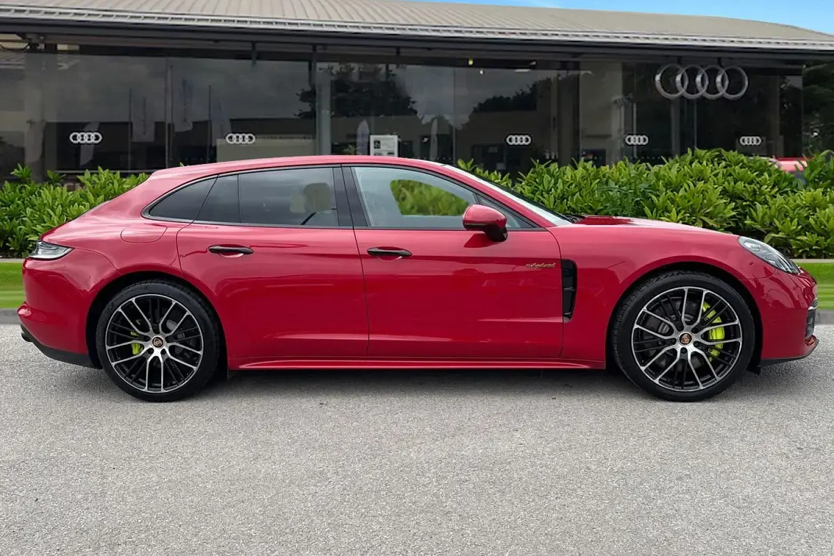 Used Porsche Panamera 4S E-Hybrid Sport Turismo Sport Turismo 2021 Red Estate