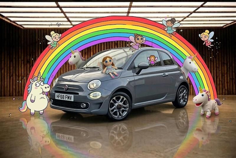 Used Fiat 500 S 69 HP (50 kW) 2018 Grey Hatchback