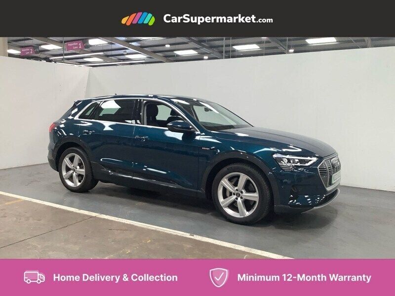 Blue Used 2022 Audi e-tron Comfort SUV | £20,476 (Super price) - Image 1/4