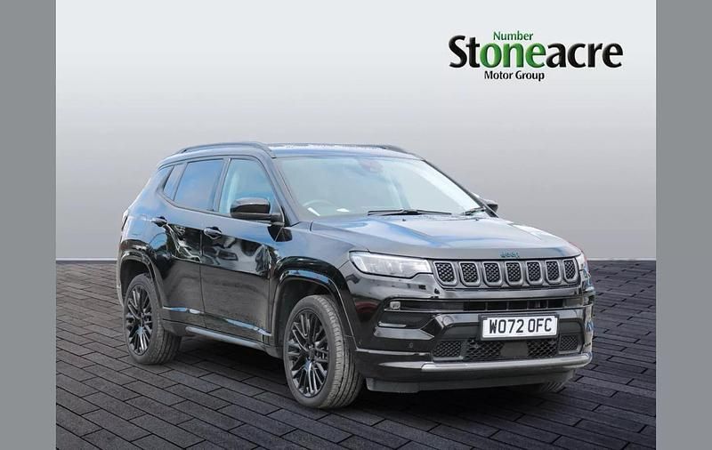 Black Used 2023 Jeep Compass SUV | £16,995 (Fair price) - Image 1/4