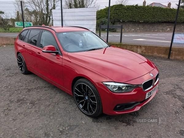Used BMW 320 Comfort Edition 190 HP (139 kW) 2017 Red Estate