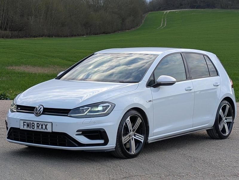 Used VW Golf VII R 310 HP (228 kW) 2018 White Hatchback