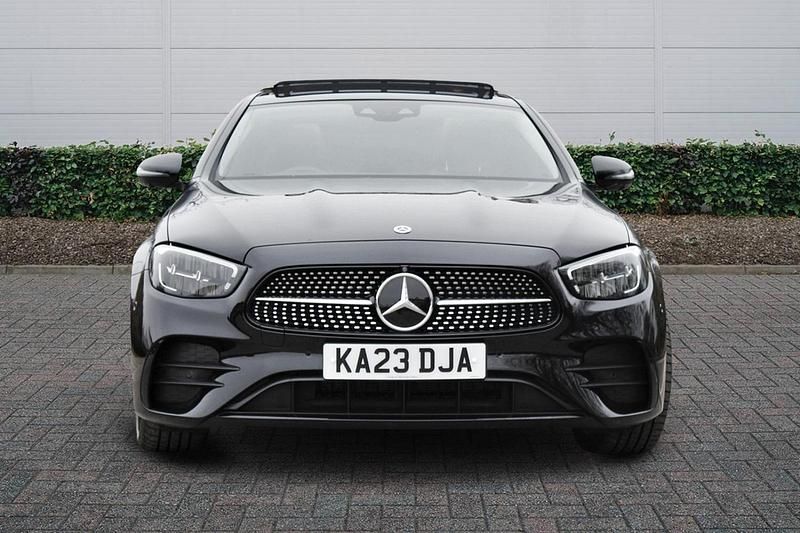 Used Mercedes E200 AMG line 200 HP (147 kW) 2023 Black Sedan