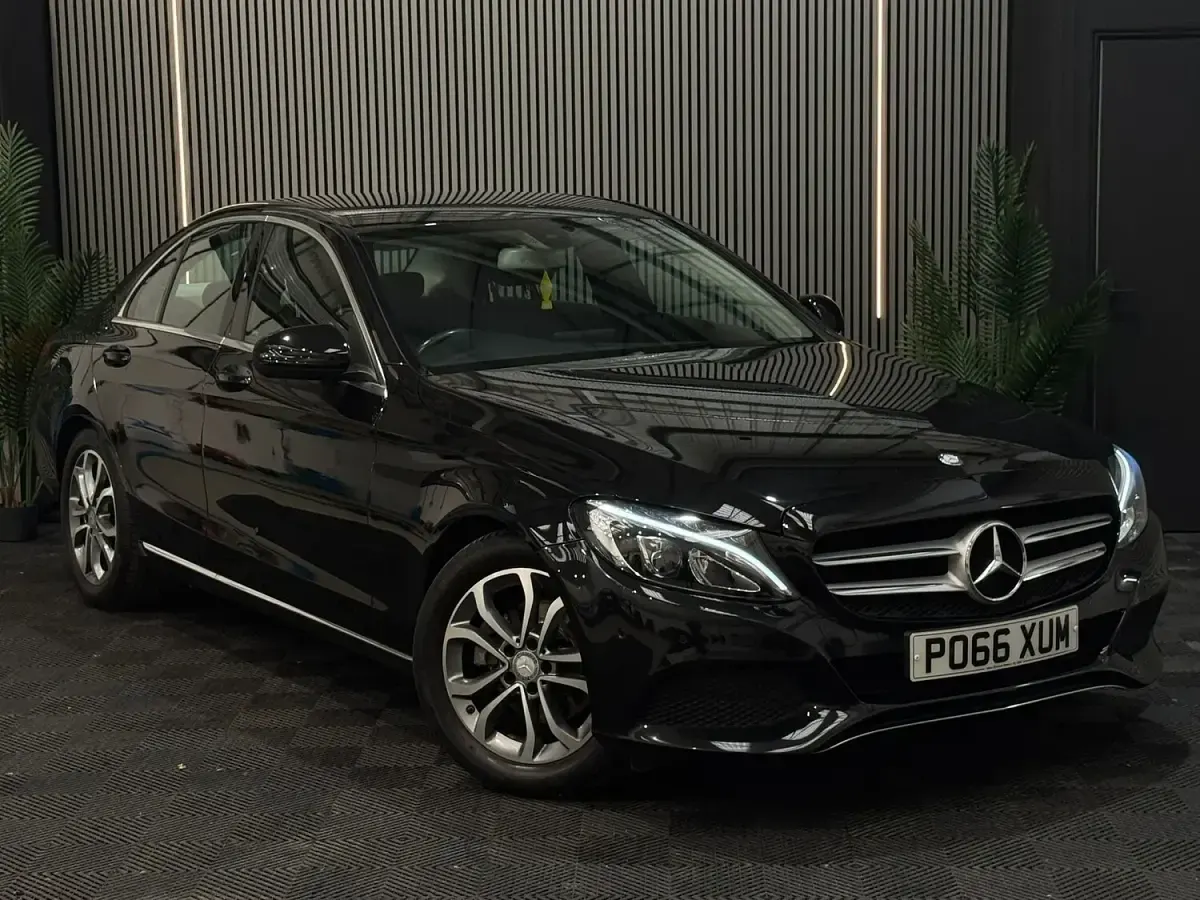 Used Mercedes C220 2016 Black Sedan