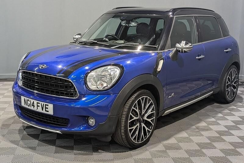 Used Mini Cooper D 2014 Blue Hatchback