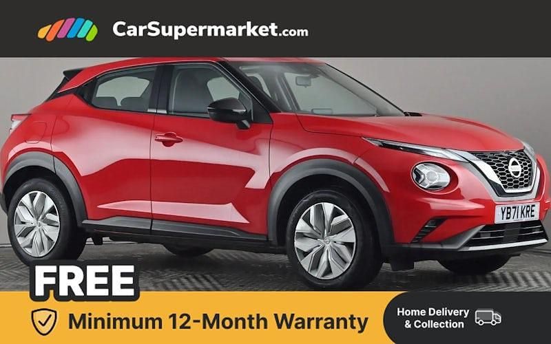 Used Nissan Juke Acenta 114 HP (83 kW) 2022 Red SUV