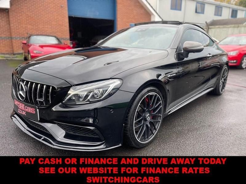 Black Used 2017 Mercedes C63 AMG Premium Coupe | £27,495 (Super price) - Image 1/2