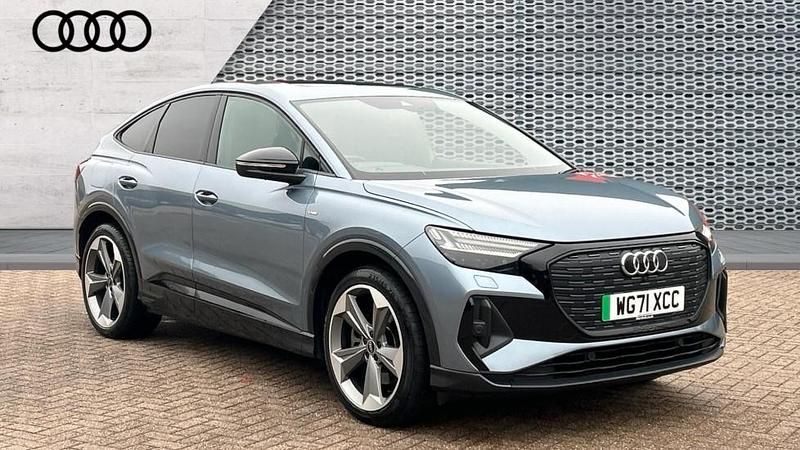 Used Audi Q4 e-tron Advanced Plus 150 kW (204 HP) 2022 Blue SUV