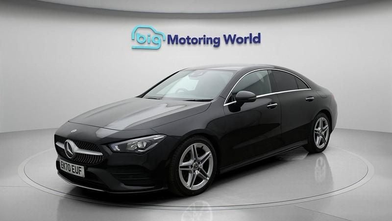 Used Mercedes CLA180 AMG line 134 HP (98 kW) 2020 Black Sedan