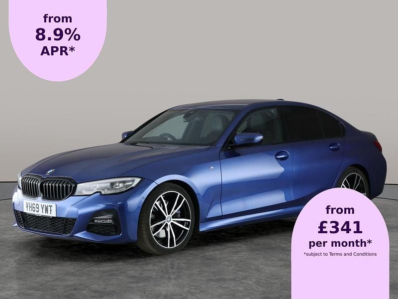 Blue Used 2019 BMW 330 M Sport Sedan | £21,053 (Fair price) - Image 1/2