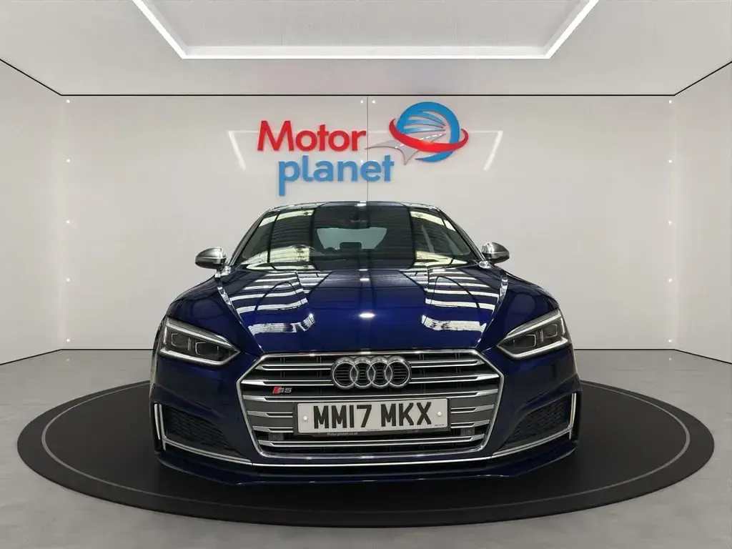 Used Audi S5 Sportback Design 354 HP (260 kW) 2017 Blue Hatchback