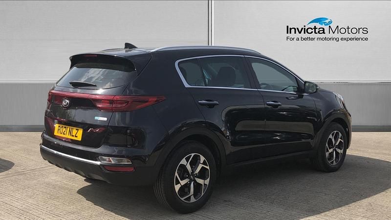 Used Kia Sportage 136 HP (100 kW) 2021 Black SUV