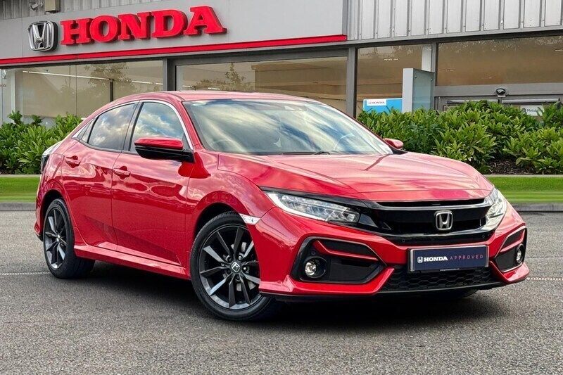 Red Used 2022 Honda Civic SR Hatchback | £15,710 (Good price) - Image 1/4