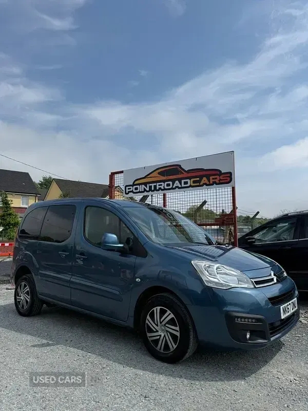 Used Citroën e-Berlingo Feel 100 HP (73 kW) 2017 Blue MPV