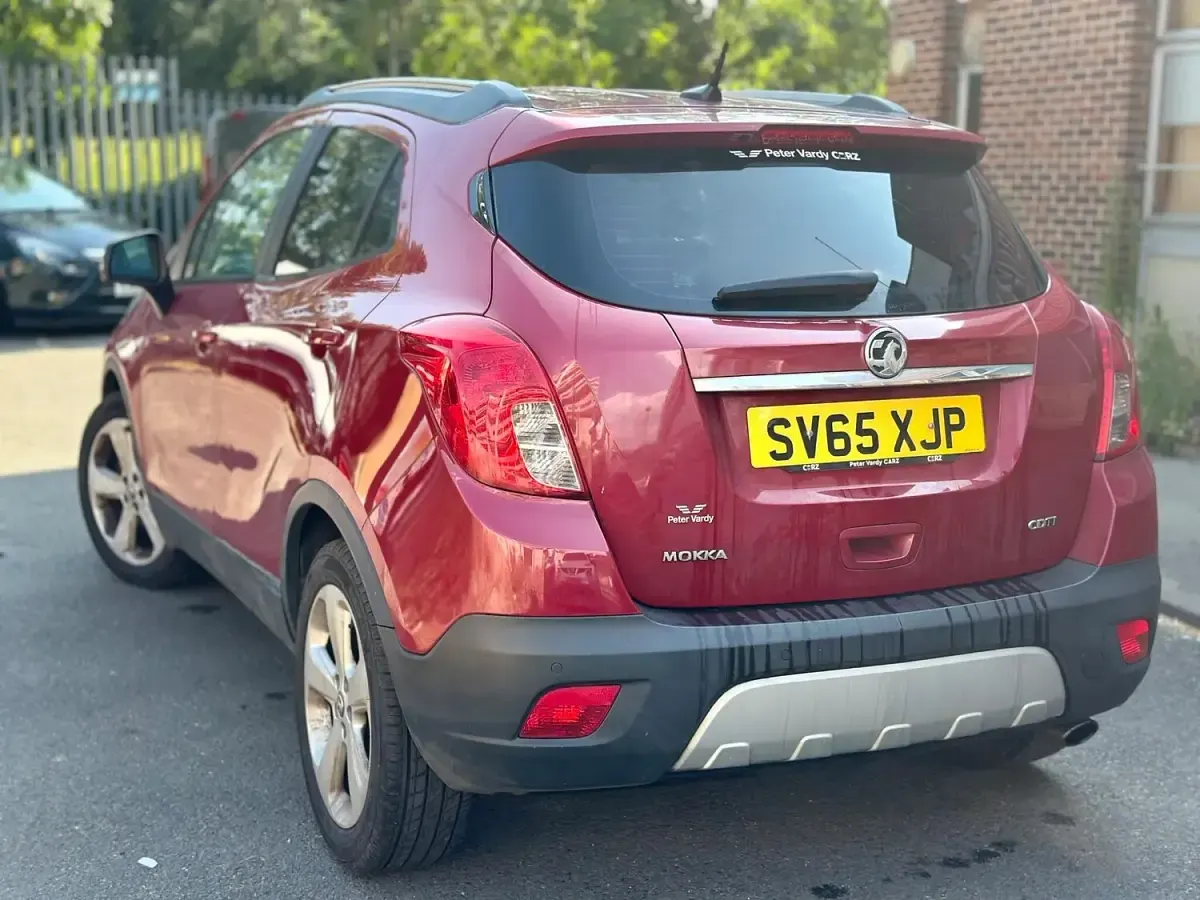 Used Vauxhall Mokka S 136 HP (100 kW) 2015 Red SUV