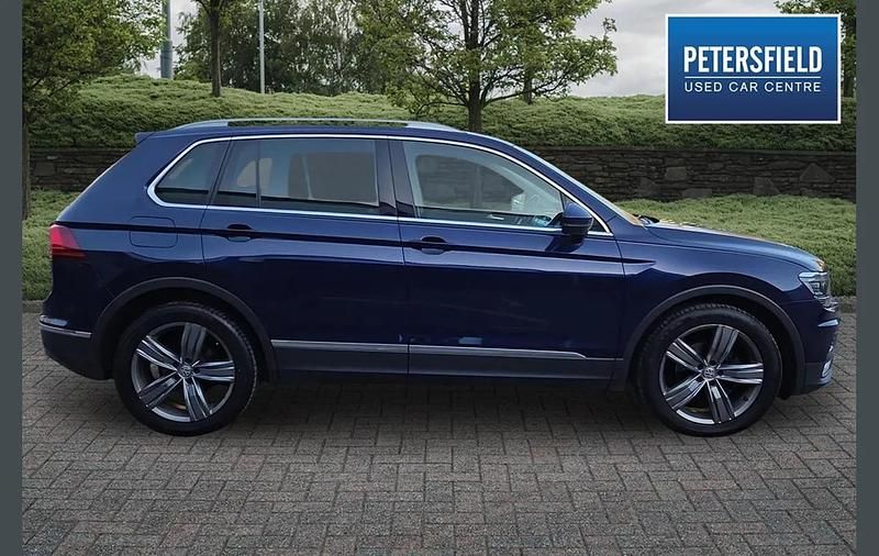 Used VW Tiguan SEL 147 HP (108 kW) 2017 Blue SUV