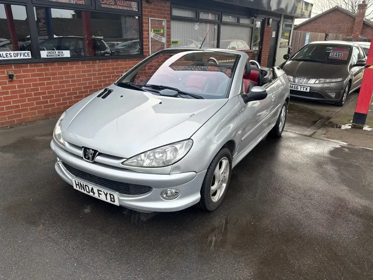 Used Peugeot 206 Allure 2004 Silver Cabriolet