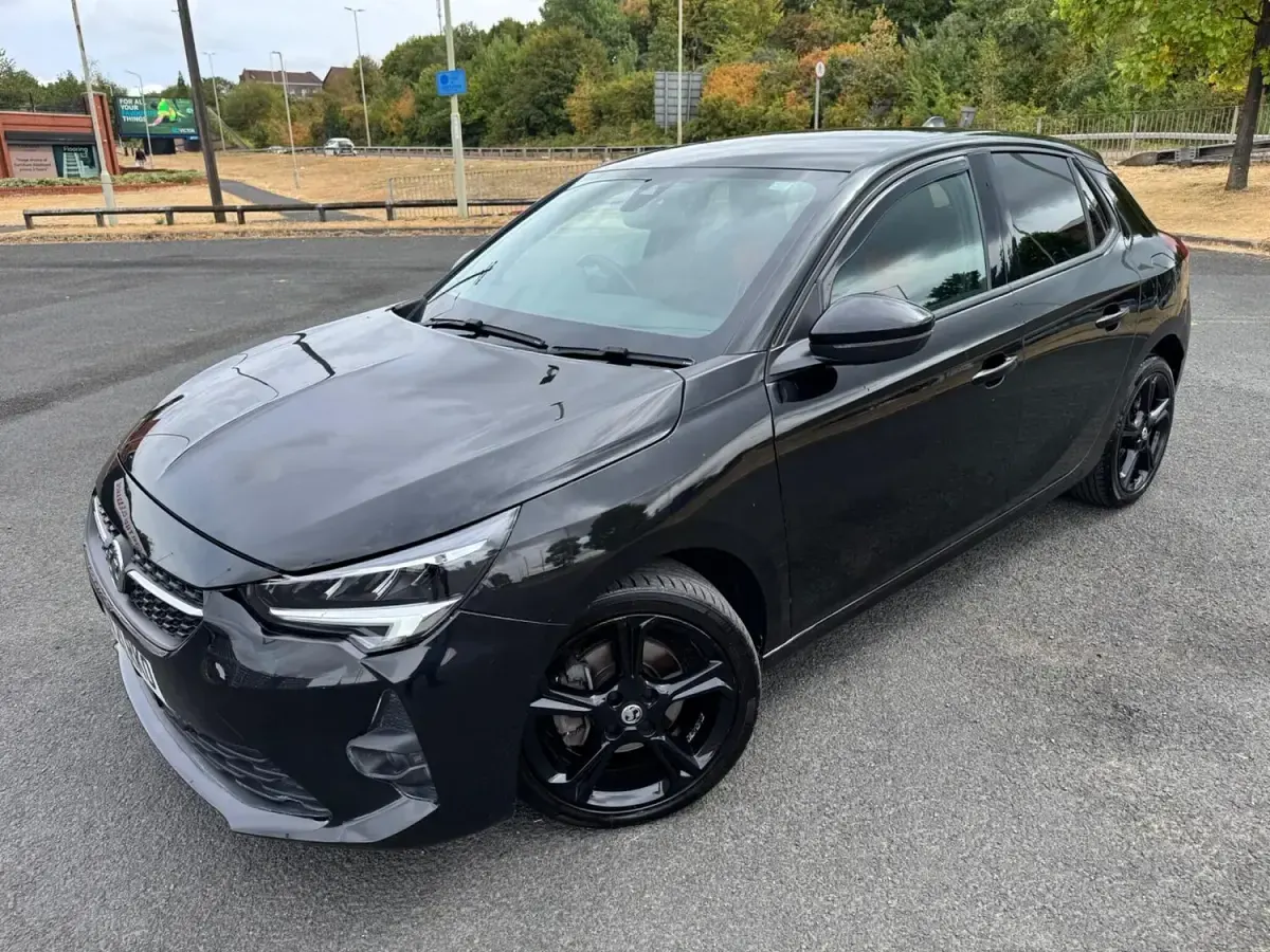 Used Vauxhall Corsa SRi 98 HP (72 kW) 2021 Black Hatchback