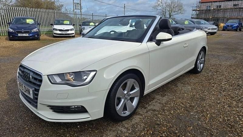 Used Audi A3 Cabriolet Sport 150 HP (110 kW) 2015 White Cabriolet