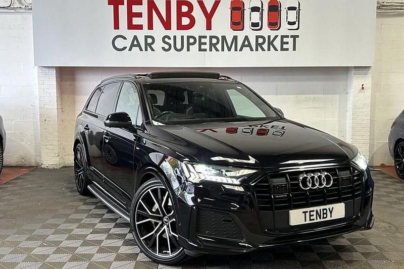 Black Used 2020 Audi Q7 Comfort SUV | £42,295 (Fair price) - Image 1/1