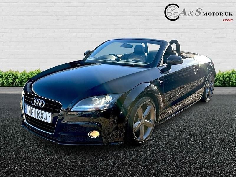 Black Used 2011 Audi TT S-Line Cabriolet | £5,995 (Good price) - Image 1/4