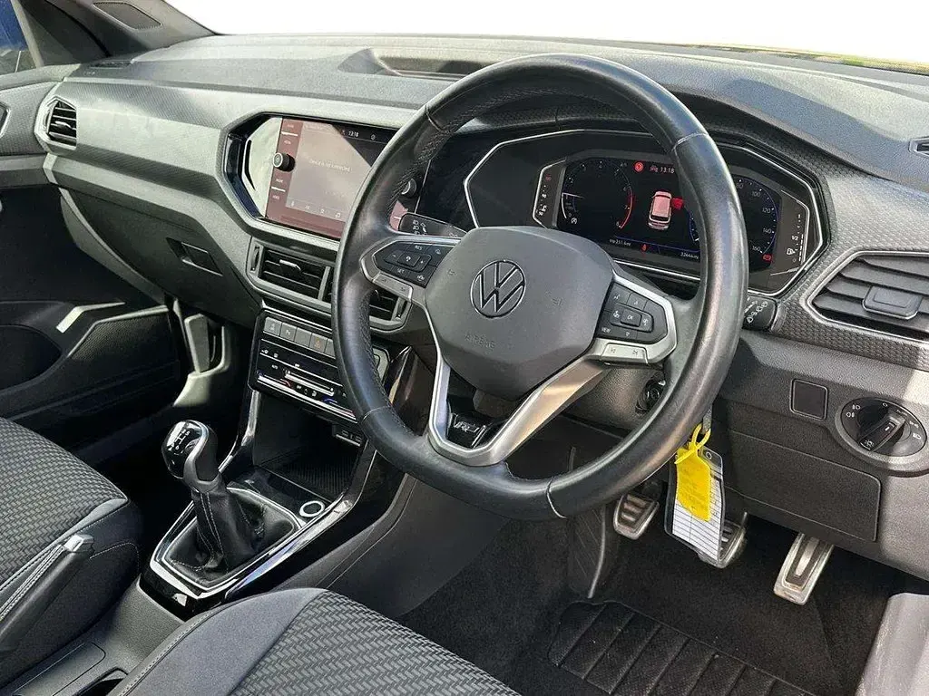 Used VW T-Cross R-line 108 HP (79 kW) 2022 Blue SUV