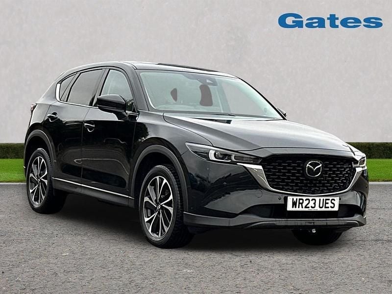 Black Used 2023 Mazda CX-5 Exclusive-Line SUV | £25,499 (Fair price) - Image 1/4